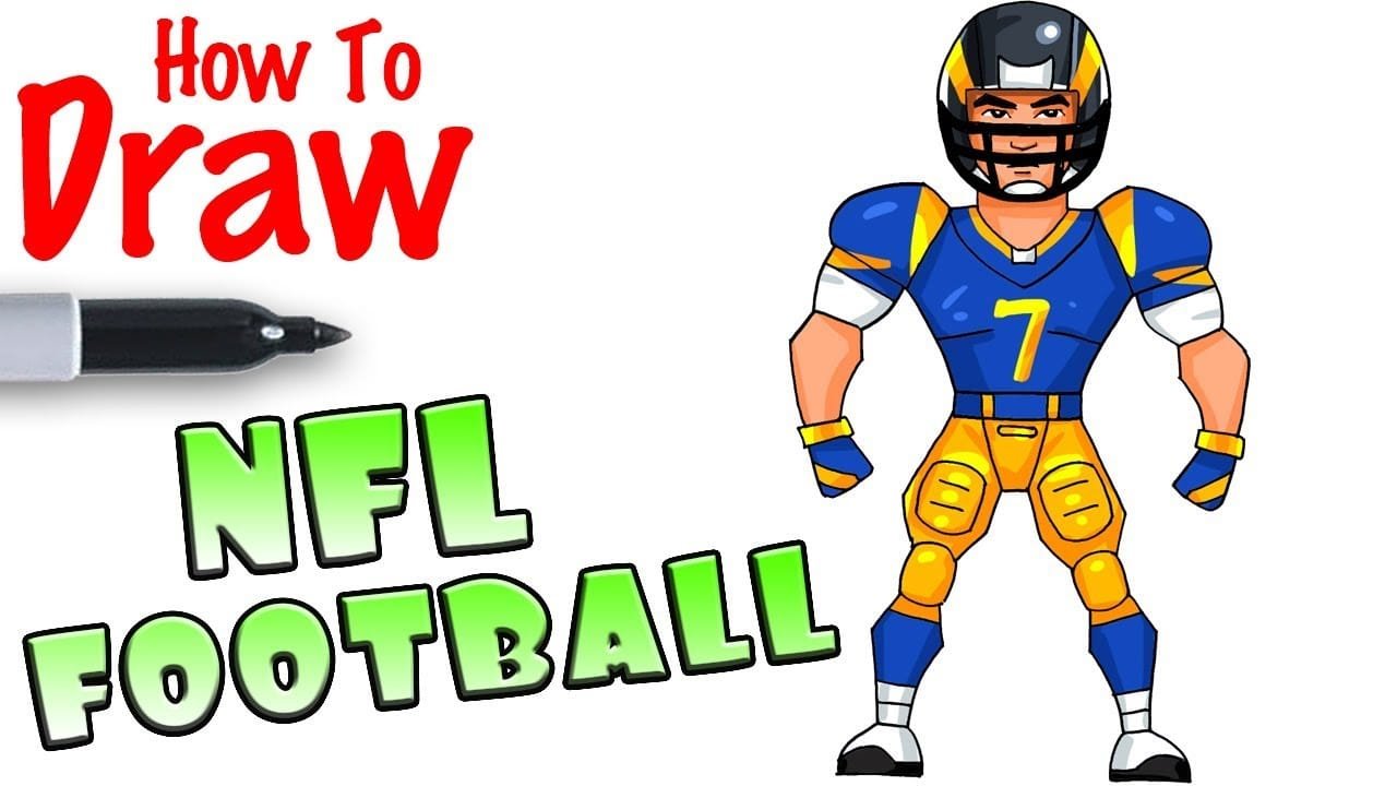 How to Draw a Nfl Player