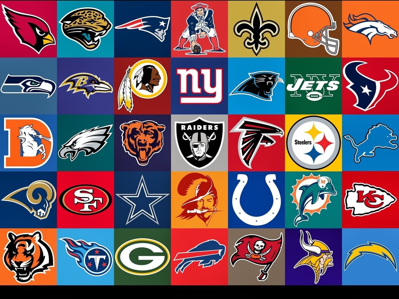 What Nfl Teams Have a Football in Their Logo