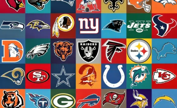 what nfl teams have a star in their logo