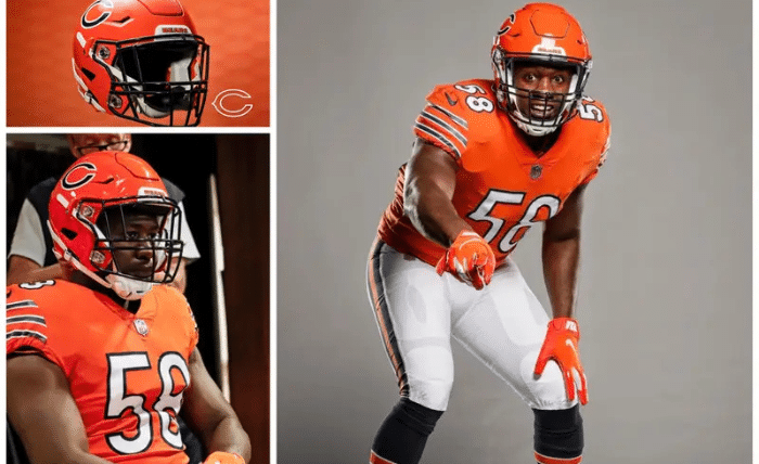 what nfl teams have orange in their logo