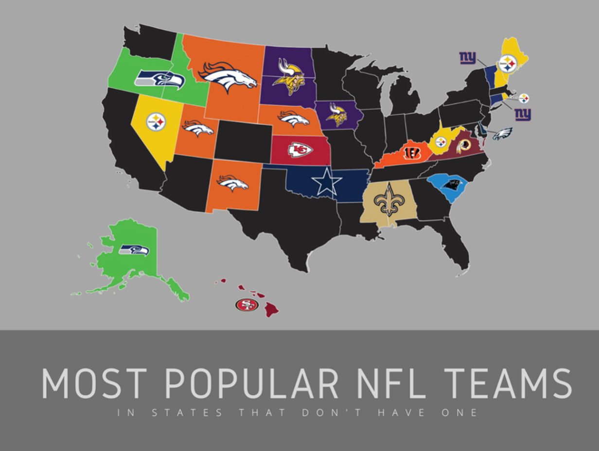What States Don'T Have Nfl Football Teams